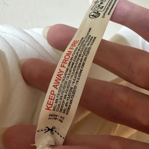 Free People Movement Free People FP Movement Tempo Athletic Active Dress Ruched White Size Medium - Image 11