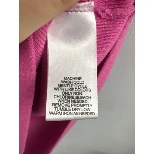 Spring + Mercer Womens Sleeveless Pink Knit Top S