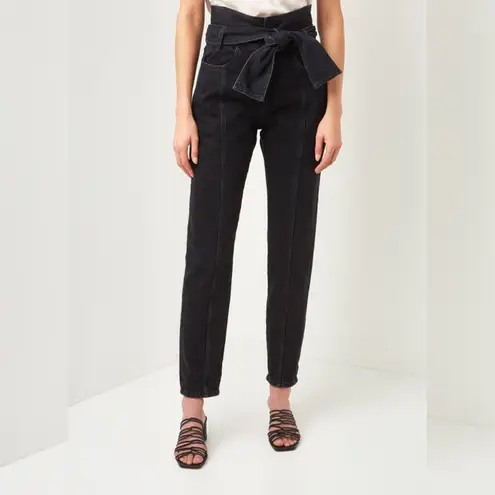 IRO Paris Ouzilly Belted Paperbag High Waisted Jeans