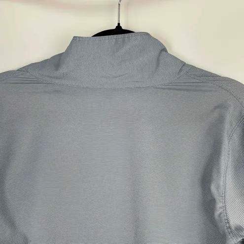 Mountain Hardwear Womens Blue Utility Outdoor Pullover Funnel Collar Shirt Large