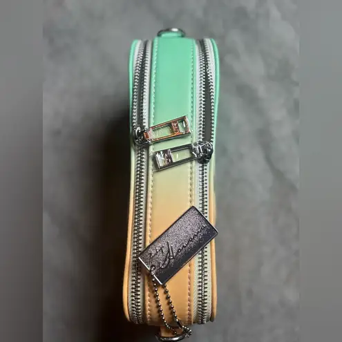 Vintage Havana Gradient Star Crossbody Bag - Green Mint and peach π