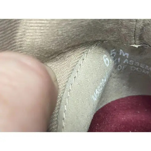 Munro Scout Women's 6.5 M Brown Suede Hook & Loop Round Toe Ankle Booties