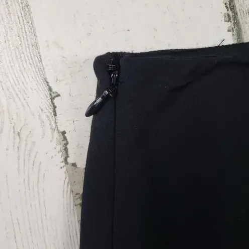 Dana Buchman A-Line Flare Solid Black Skirt Women's Size 4P