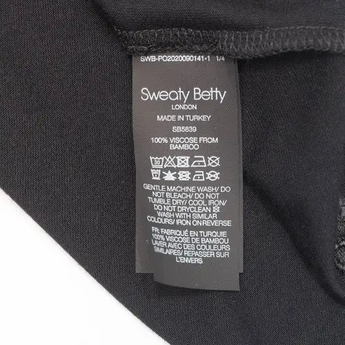 Sweaty Betty NWT  Women's Black Easy Peazy Vest‎ Tank Top Size XXS