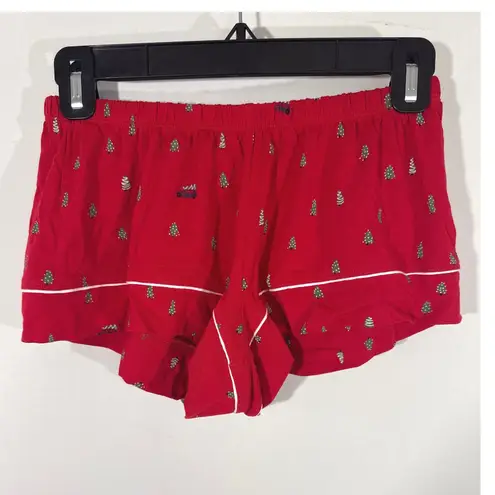Eberjay Eberjey Gisele Printed Short PJ Set Red Christmas Holidays XS NEW W/ Tags - Image 11