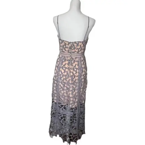Elliatt Tingle Dress Lilac Floral Lace Overlay Revolve NWT Small