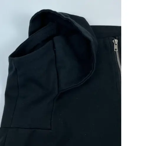 Deletta Large Off Shoulder Flounce Sleeve Top Back Zipper Fitted Blouse Elegant