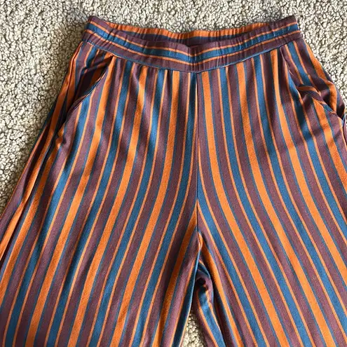 Amour Vert • lark dream knit pajama pants in rivoli stripe