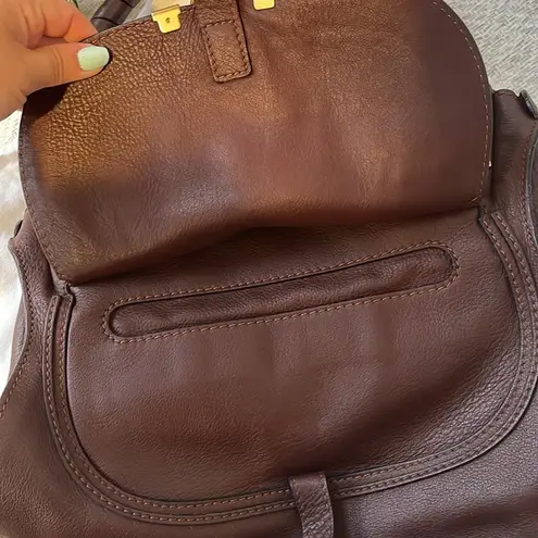 Chloé Chloe Marcie burgundy bag