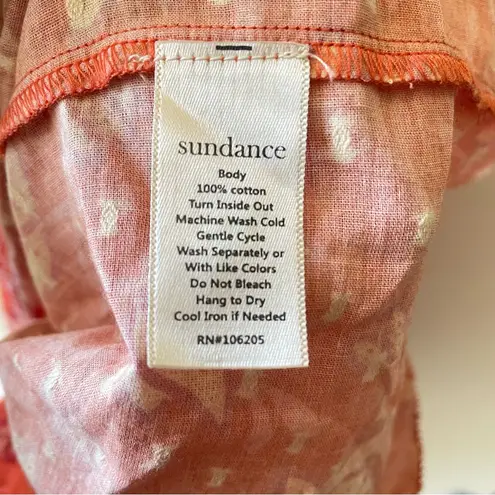 Sundance Artful Ari 100% Cotton Floral Maxi Dress in Large