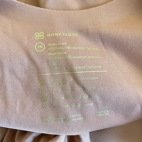Honeylove Liftwear Cami Shapewear Tank Top in Size 1X Tan