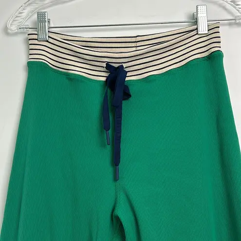 Aerie |Kelly Green Ribbed Drawstring Leggings sz XL