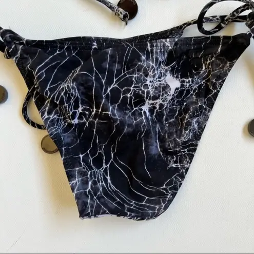 Zimmermann Halter High Neck Marble Bikini black RARE