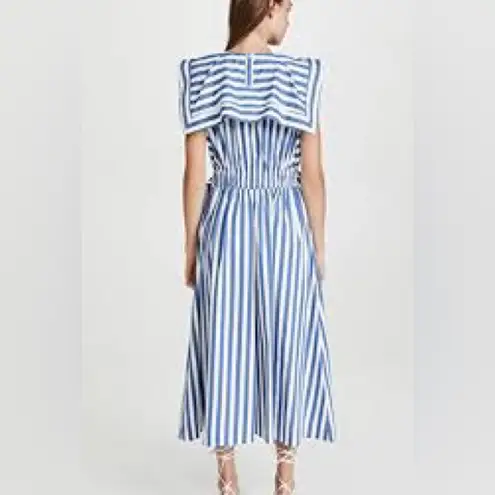 3.1 Phillip Lim
Draped Handkerchief Collar Gathered Waist Midi Dress Size 0