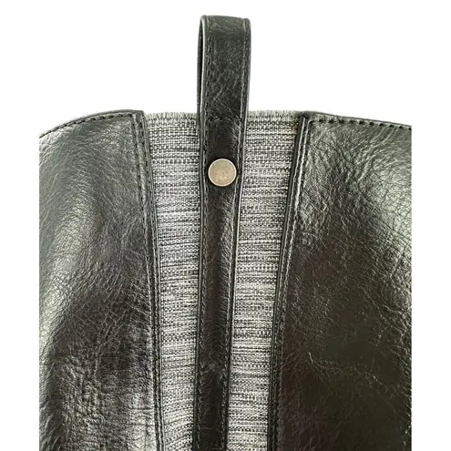 Life Stride NEW Black Faux Leather Low Heel Riding Boots Size 5.5