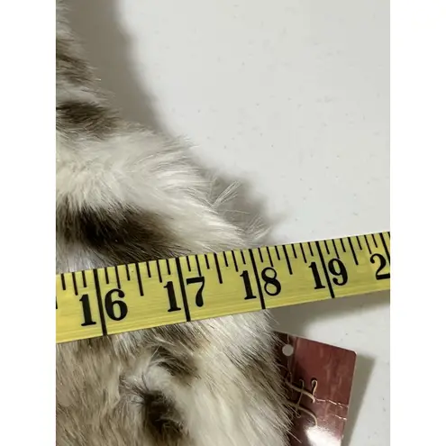 Honey Creek Women’s Reversible Faux Fur Leopard Print Vest NWT Size S Mob Wife Brown