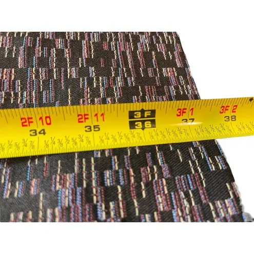 MM.LaFleur Stretch Bodycon Purple Tweed Cap Sleeve V-neck Dress Size 8