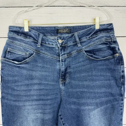 Judy Blue Skinny Fit High Waist Front Yoke JB88364 Plus Size 18W Blue Jeans