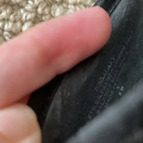 Bandolino Vintage Flats Ballet Suede Leather Women’s Size 8 Shoes Formal Black