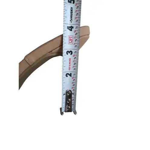 TAN Womens Woven Trend Sandals Heels Size 8