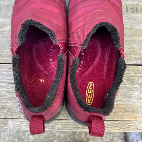 Keen Howser II Outdoors Slipper fleece lined Andorra cranberry 1026851 Size 10