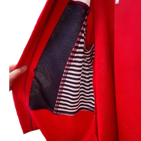 Vintage Another Thyme size XL red white blue knit cardigan Size L