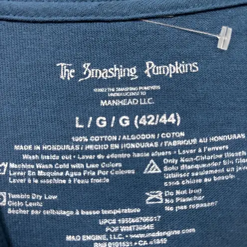 The Smashing Pumpkins “Mellon Collie and the Infinite Sadness” blue T-Shirt Size Large