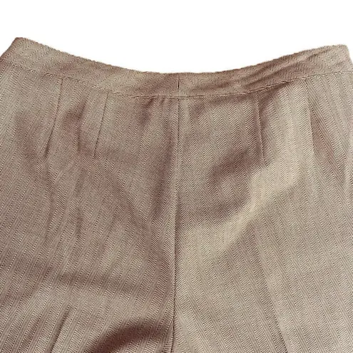 St. John Collection | Chevron Knit Wide Leg Knit Dress Pants Size 14 | EUC