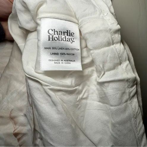 Charlie Holiday Lottie Mini Dress Puff Sleeve