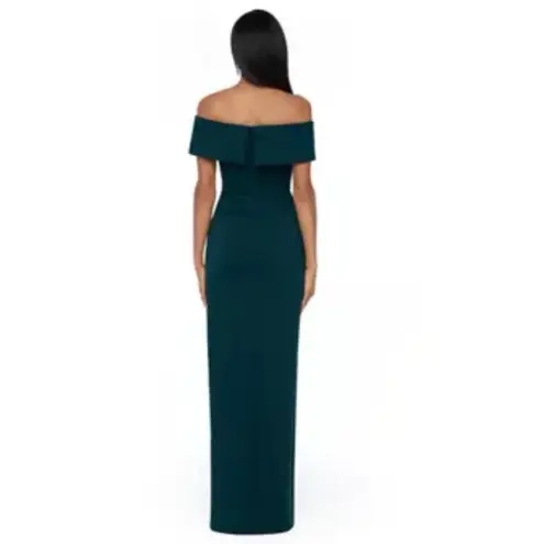 XScape Formal Evening Gown Women's Size 4 Green Wedding Guest Party Bridesmaid