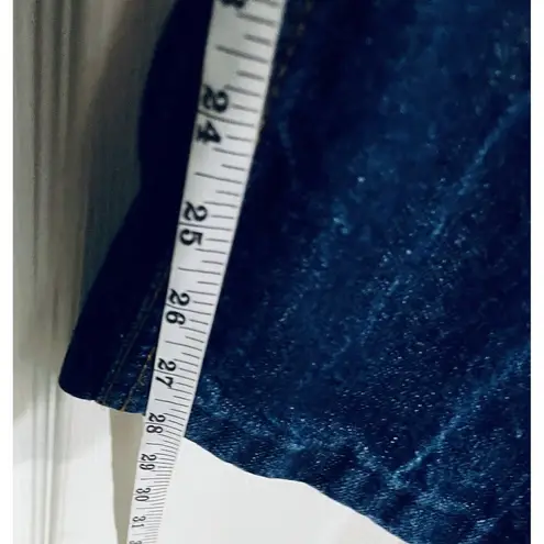 Dickies Jeans Ladies Sz34 Relaxed Fit Ripped Dark Wash 28in Inseam 38In Outseam