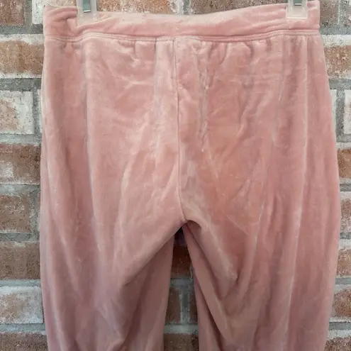 House of Harlow 1960 Nicole Richie Pink Velour Sweatpants Joggers XS Y2K