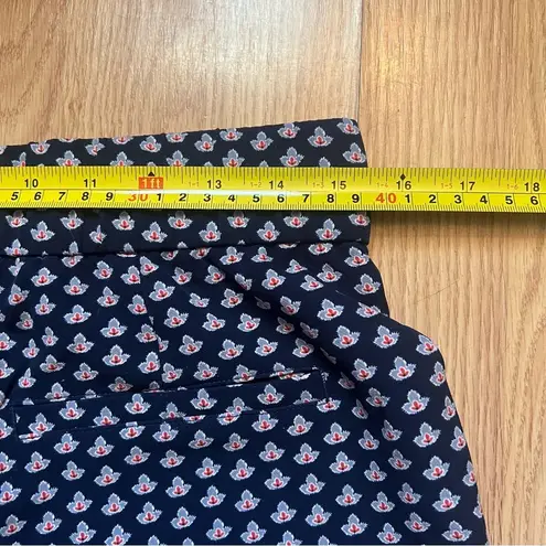 Isaac Mizrahi Live Pleated Floral Wide Leg Boho Pants Womens Size XS Lightweight