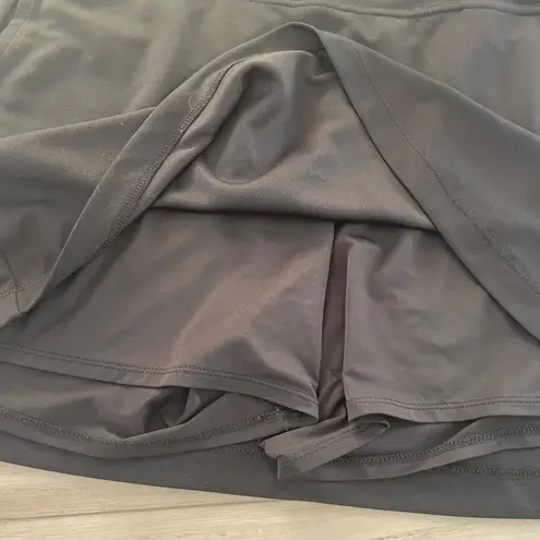 PGA Tour Womens Black Built In Shorts Golf Skort Size XL