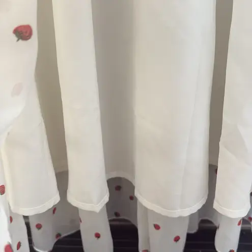 NWT VooDoo Vixen Strawberry Print Midi Dress Size 8