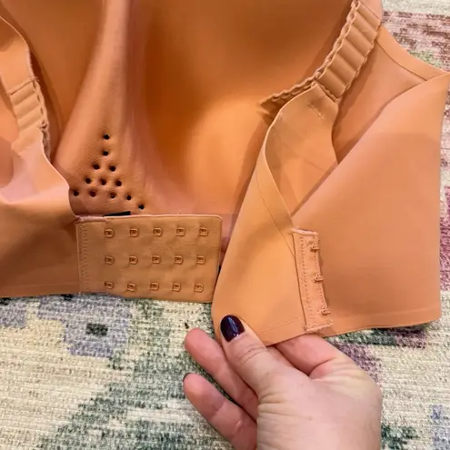 Knix Catalyst High Impact Sport Bra SZ 8 Wire Free Adjustable Straps Comfort Pink