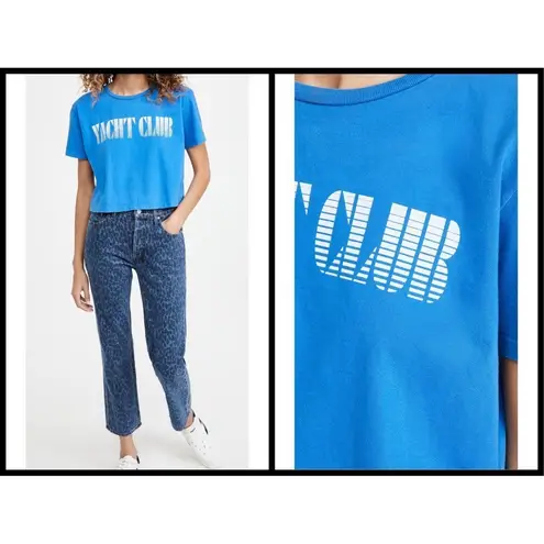 💕MOTHER💕 The Short Sleeve Slouch Tee Yacht Club Small S NWT