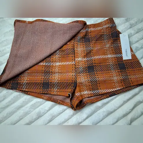 Timing NWT  Orange and Black Patterned Skirt thumbnail 4