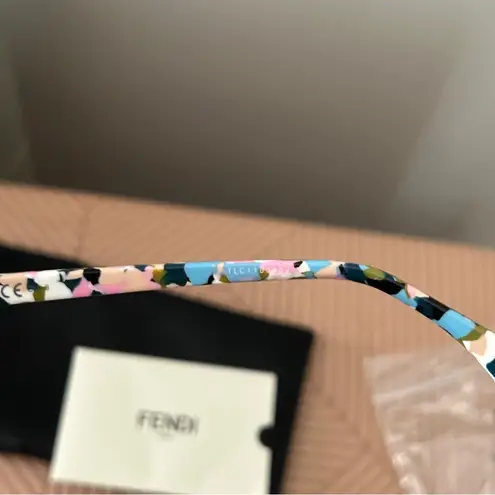 Fendi  Sunglasses 56mm Black Multicolor Casual Luxury Classic Summer Vacation