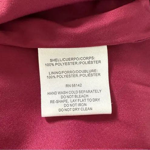 Gal Meets Glam Garnet Party Sequin Cropped Jumpsuit Ruffle Cap Sleeve size 12