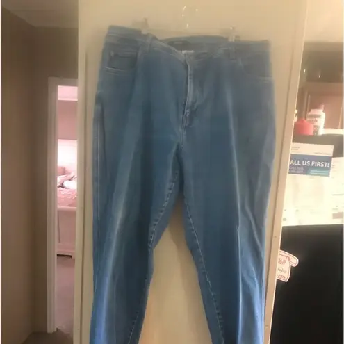 Bill Blass Stretch Women's Denim Straight Leg Jeans 20W