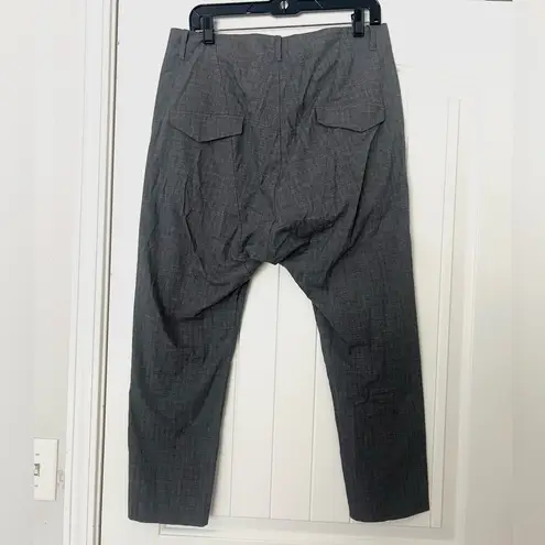 NILI LOTAN Paris Trouser Pants In Grey Prince Of Wales Gray Size 6