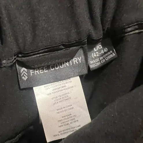 Free Country NWT Women's Softshell Black Snow Pants Size Large
