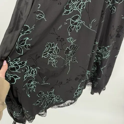 City Studio Halter Dress Y2k Style Sparkle Glitter Formal Size Large (Juniors) Black