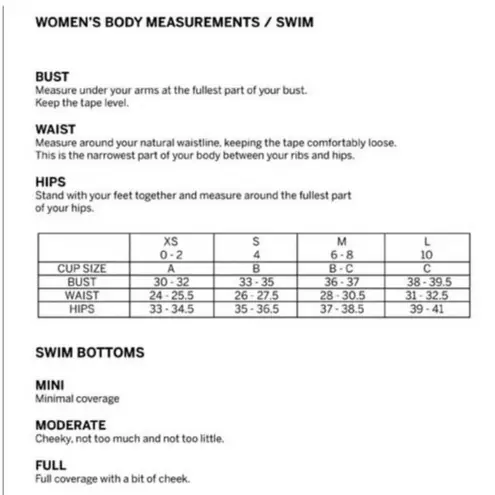 NWT Tavik Bebe Full Bikini Bottom in Black