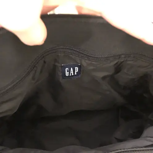 Gap Black Nylon tote with compartments