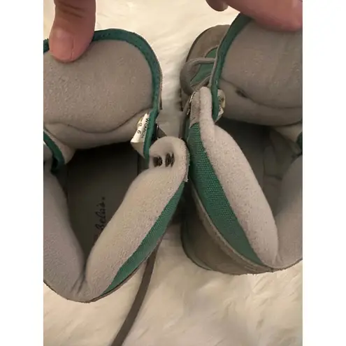 Cabela's New: vintage green leather hiking boots ankle lace up (women’s 6)