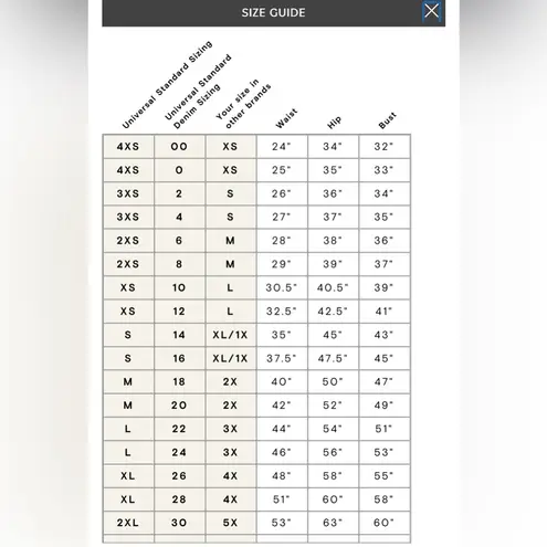 Universal Standard NWT Women Size 4XS (00-0 / XS) Camel Straight Leg Twill Pants - Image 9