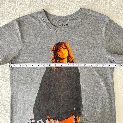 Taylor Swift Reputation T-Shirt Tee Gray Pop Music Singer Songwriter Tour