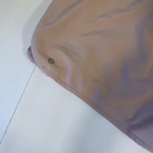 NOODME Women's XL Running Shorts Blush Pink Lined Zip Pockets High Rise Stretch